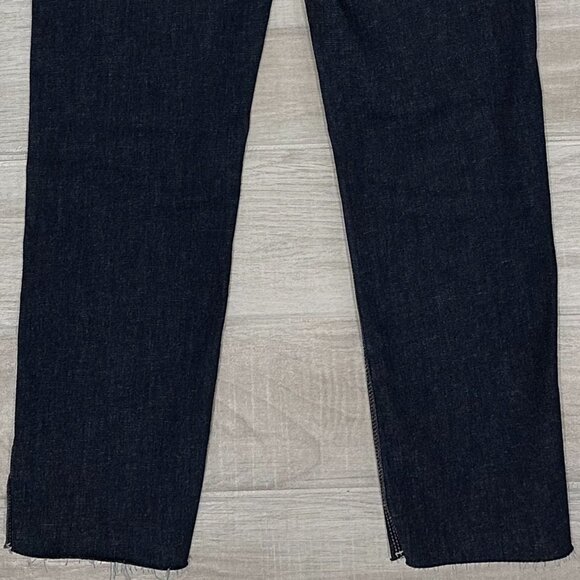 DL1961 Mara Straight High Rise Instasculpt Ankle Jeans in Snyder Dark Wash Sz 27 - Picture 10 of 16